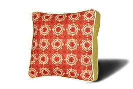 Aberto Design Cojín YM1123 Multicolor 42 x 42 cm